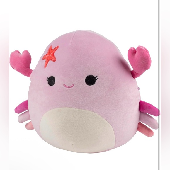 Other - Squishmallows Cailey The Pink Crab Official Jazwares Plush Original, 10”